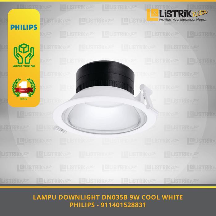 Philips Lampu Downlight Dn035B 9W Cool White