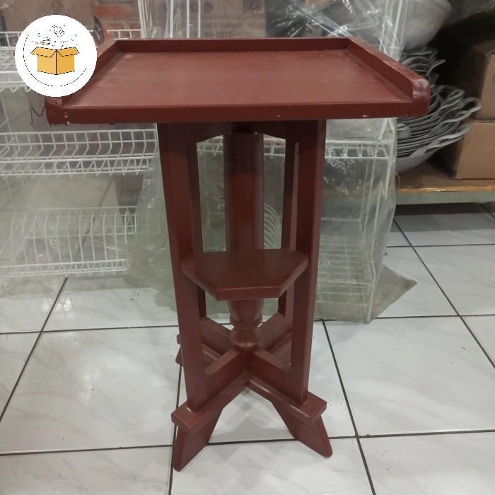 mega_clean- Meja/Rak/Kaki Untuk Dispenser/Guci Keramik/Galon/Kompor Bahan Kayu
