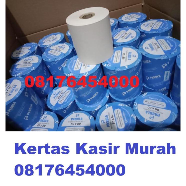 KERTAS THERMAL 80 x 80 KERTAS THERMAL MURAH