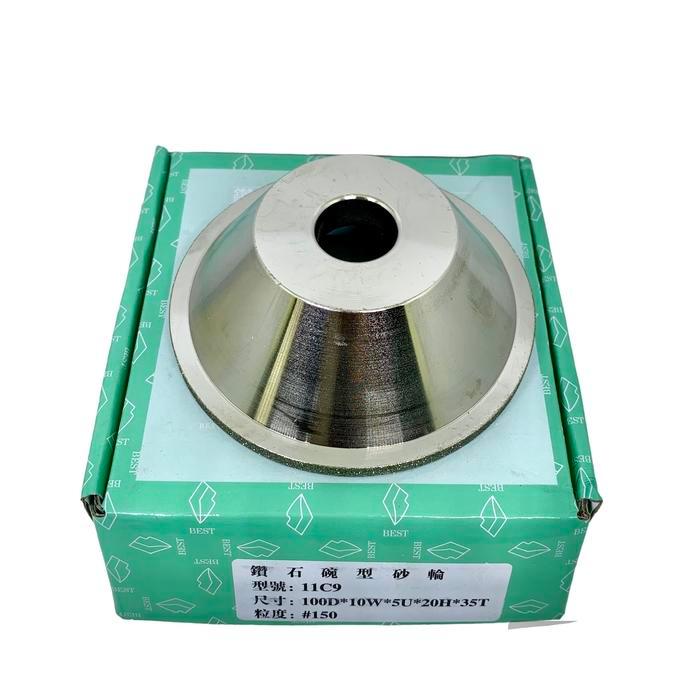 npys- Batu Gerinda Diamond Cbn Mangkok Ukuran 100 Mm Baru