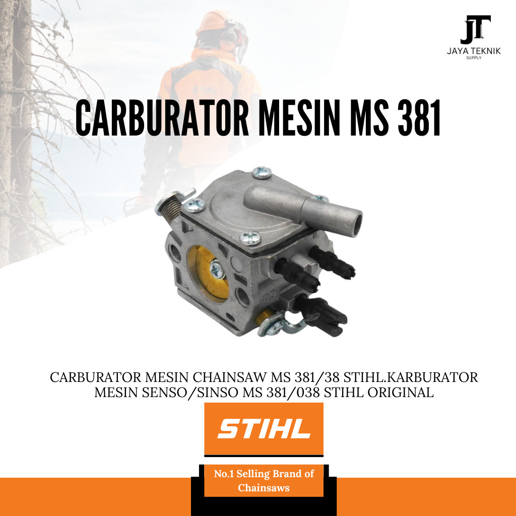 Carburator Mesin Chainsaw MS 381/38 Stihl.Karburator Mesin Senso/sinso MS 381/038 Stihl Original