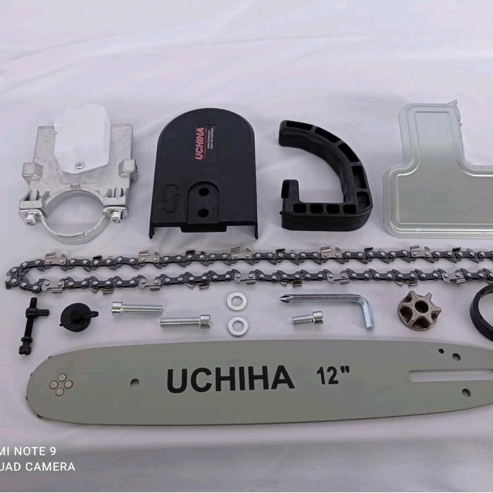 UCHIHA ADAPTOR CHAINSAW MINI ELEKTRIC SENSO MESIN GERINDA 12INC GERGAJI