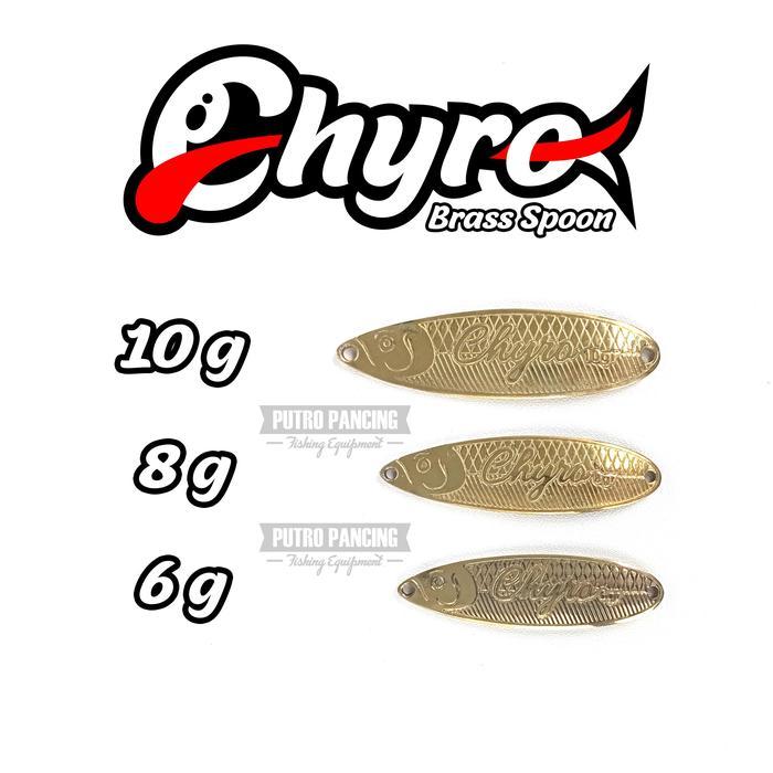 Lure Spoon Chyro Brass For Ultralight and Light Fishing Game Spoon Kuningan