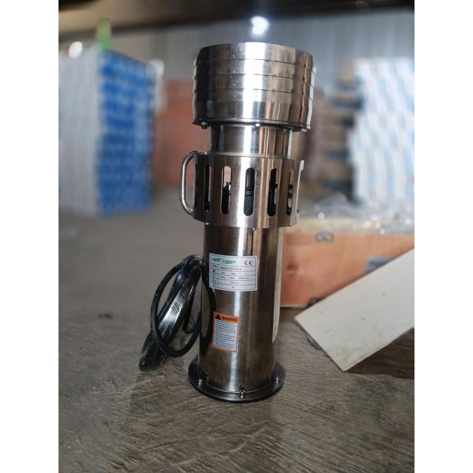 Pompa Celup Tambak Udang 7.5Hp 8Inch Submersible Pompa Air Kuras Air Banjir Full Stainless