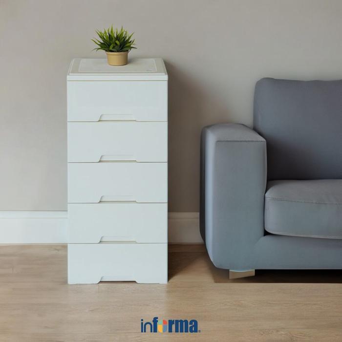 INFORMA IVY LACI PENYIMPANAN 5 TINGKAT - IVORY