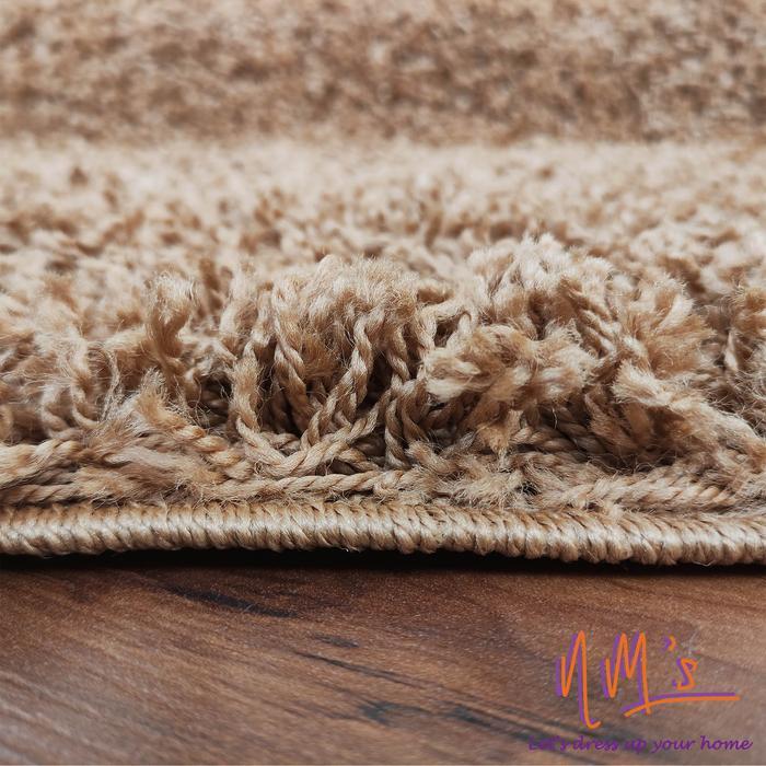 Karpet shaggy polypropylene polos turki bulu panjang halus tebal NMs
