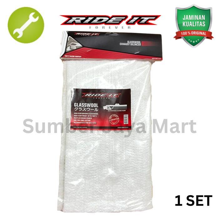 News Glasswool Gasbul Knalpot Motor Ride IT Original Murah