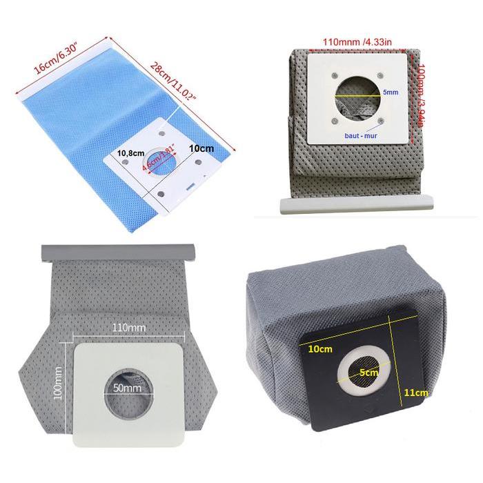 Vacuum Cleaner Dust Bag untuk Sanyo dan lainnya Kantong Debu