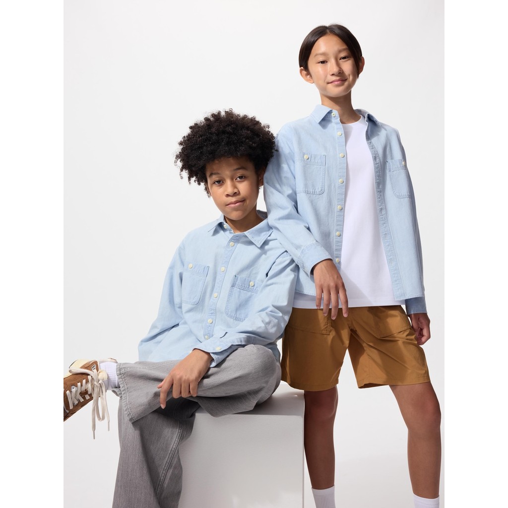 Uniqlo KIDS Kemeja Chambray