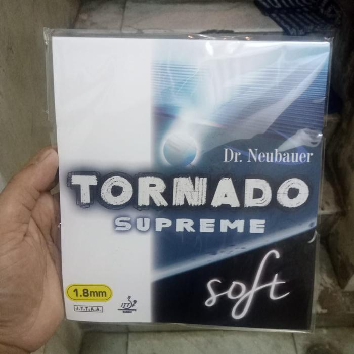 KARET BET TENIS MEJA BINTIK DR NEUBAUER TORNADO SUPREME SOFT ORIGINAL
