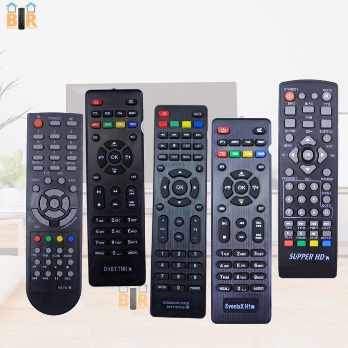 News Remote SET TOP BOX STB DVB-T2 Matrix Evenix Supper Xtreamer Rinrei dll