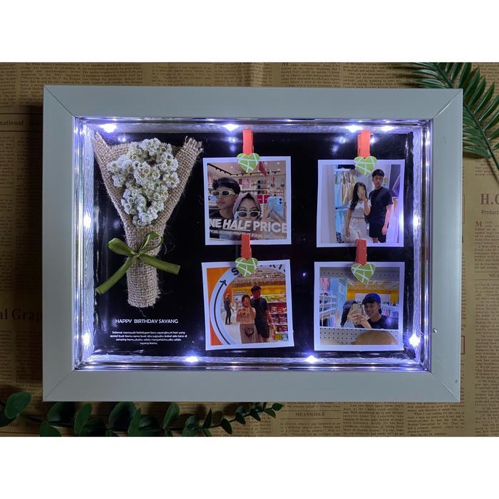 kemgraf- Polaroid Frame Kado Anniversary Pacar Kado Ultah Pacar Hadiah Ultah Pacar Kado
