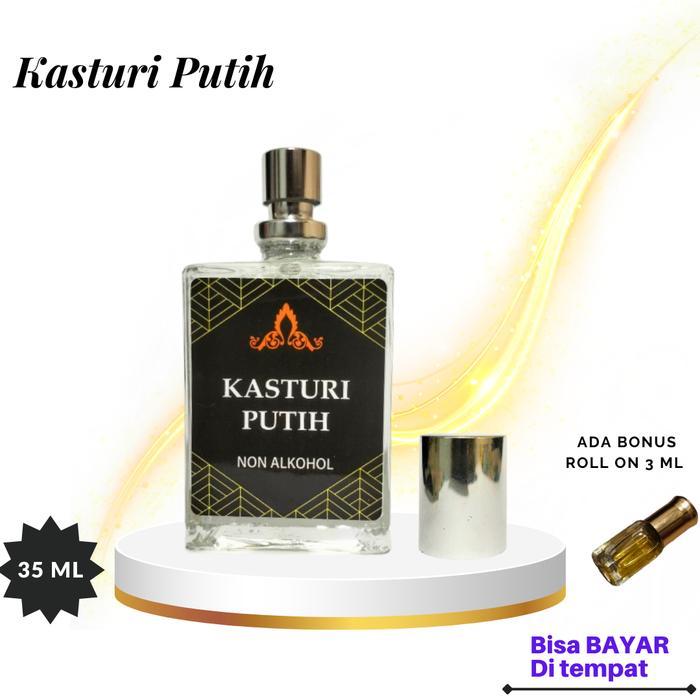 COUS- Parfum Kasturi Putih Minyak Bibit Asli Arab Saudi Murni Non Alkohol 35