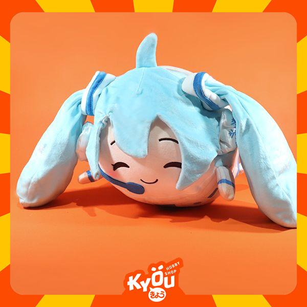 Snow Miku Plush Pillow - Vocaloid Hatsune Miku (30cm)