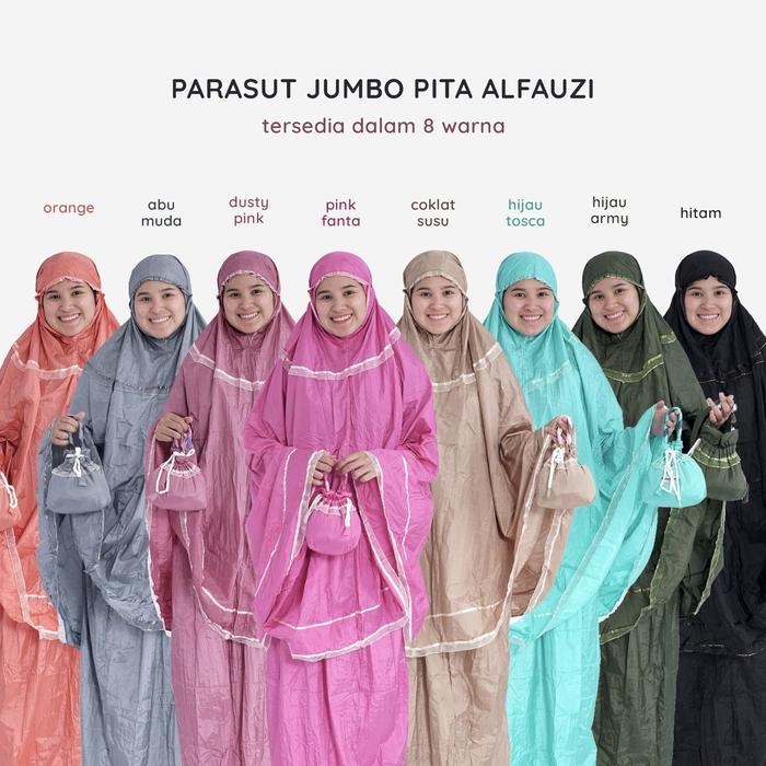 ORIGINAL Mukena parasut Loufie READY STOCK