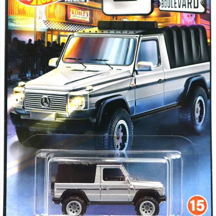HOT WHEELS PREMIUM BOULEVARD 1991 MERCEDES BENZ G-CLASS G CLASS KODE 1285