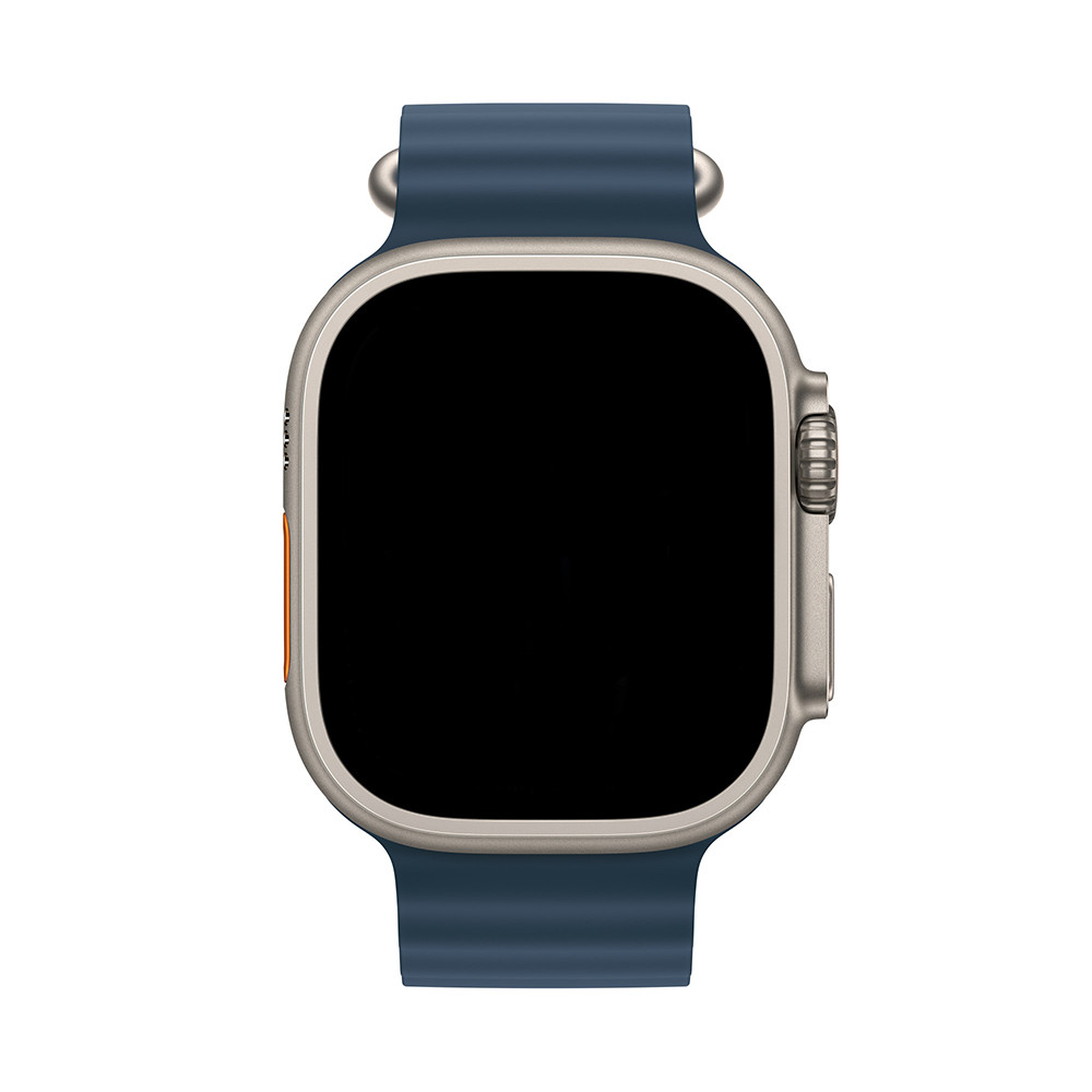 Urvoi Band For Apple Watch Ultra 3 2 11 10 9 8 7 6 Se3 Silicone Strap For Iwatch Sport Ocean Band 44