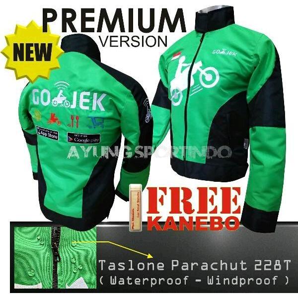 DISKON Ukuran Besar Jumbo Big Size Jaket Gojek Indonesia 5XL READY STOCK