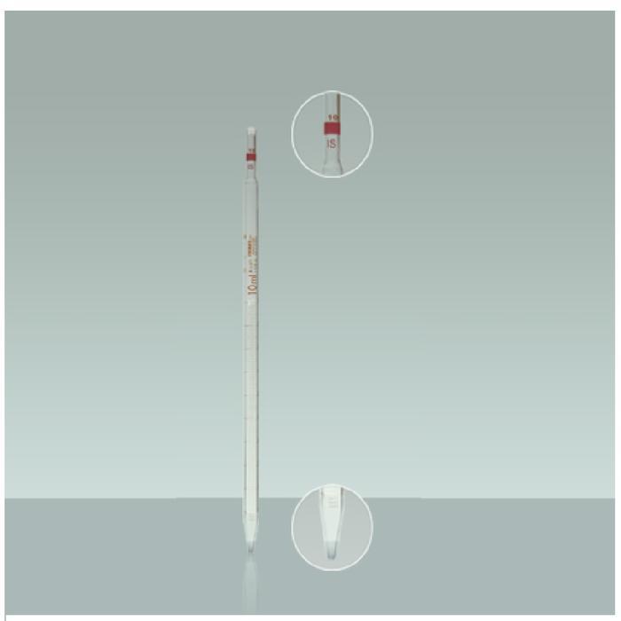 PIPET UKUR 10 ML PIPET SKALA PIPET MEASURING PIPET GRADUATED IWAKI 702