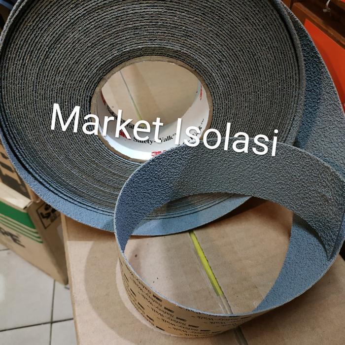 safety walk - anti slip 3m abu-abu tipe 370 ukuran 2inch