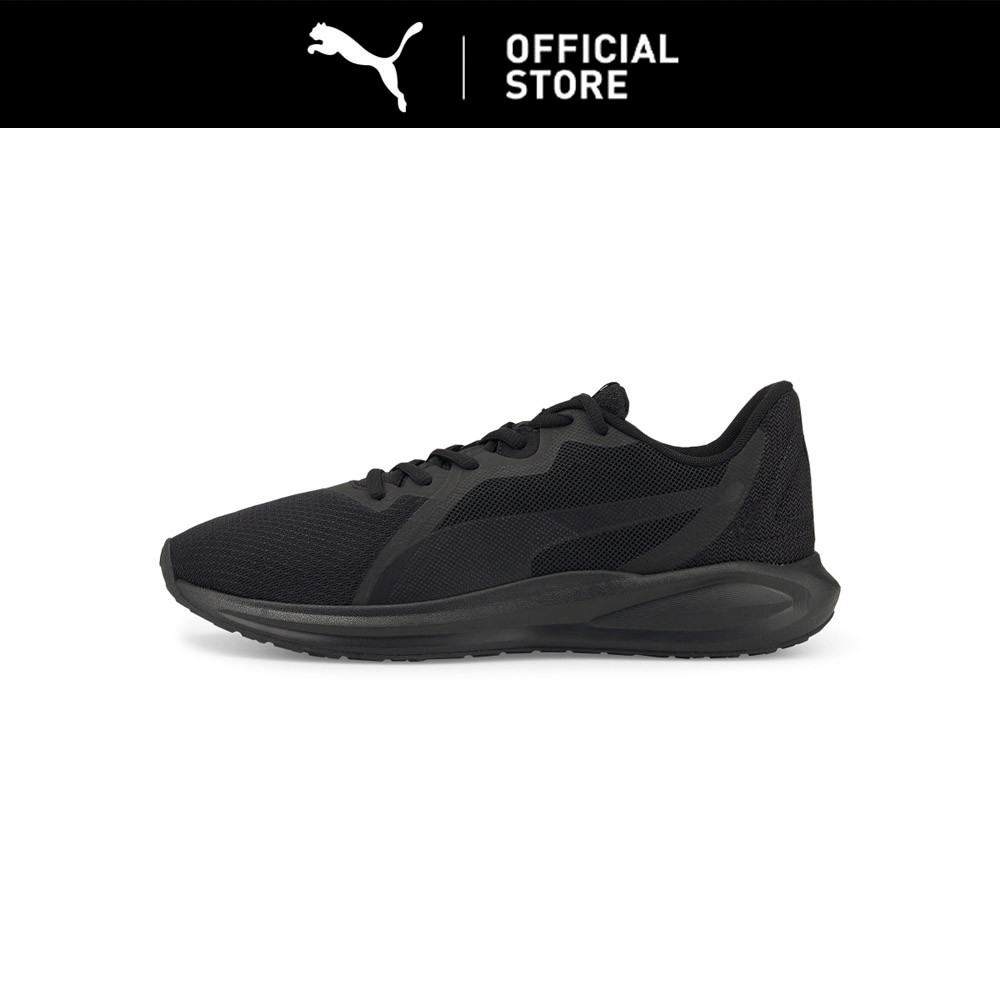 PUMA Sepatu Lari Twitch Runner Black-Black