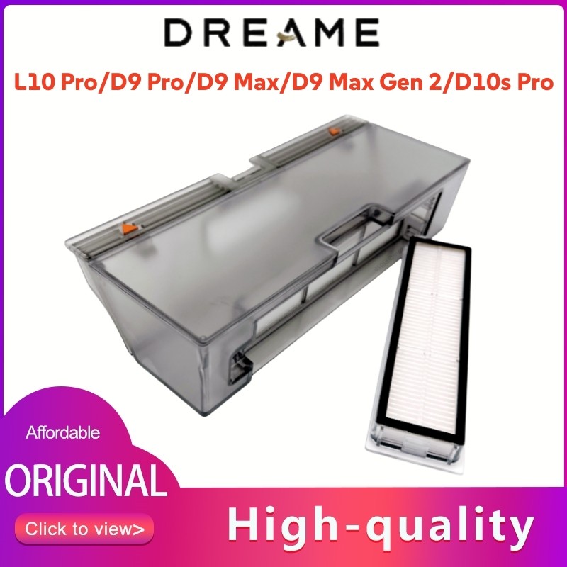 Original Dreame L10 Pro Dust Box Accessories For Dreame Bot D9 Pro/D9 Max /D9 Max Gen 2 Robot Vacuum