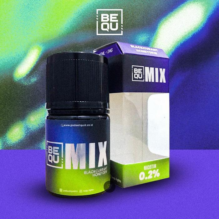 BEQU MIX BLACKCURRANT HONEYDEW 60ML 3MG FREEBASE BY PODA x FVS