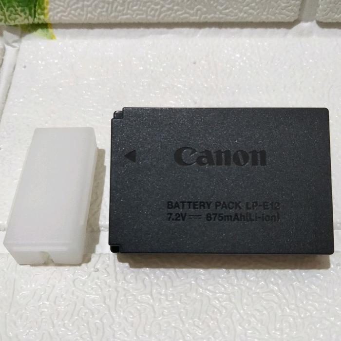 Baterry Pack Canon Lp E12 Original / Baterai Camera Canon Lp-E12 For Canon Eos M10, M100, M200, Eos