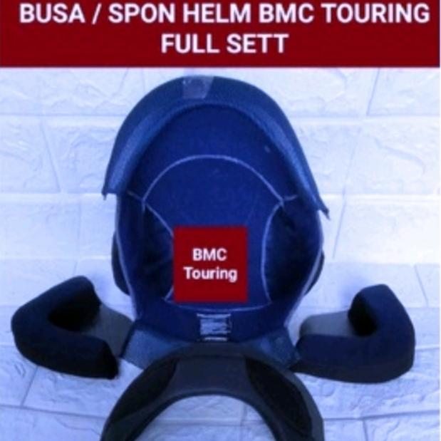 ORIGINAL BUSA HELM SPON HELM FULL SETT HELM BMC TOURING READY STOCK