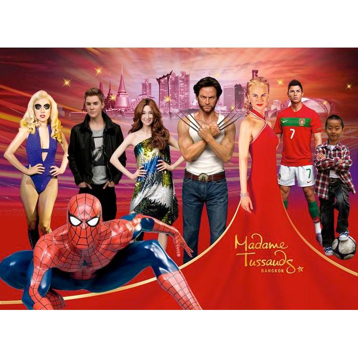 zmaa- Combo Sea Life + Madame Tussauds Bangkok Ocean World Aquarium Tiket