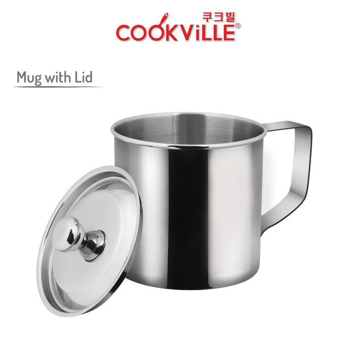 Cookville Stainless Steel Mug 9 Cm