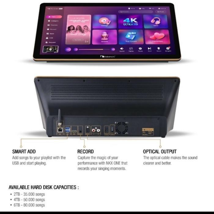 Nakamichi Nkx One Nkx-One Player Karaoke Nakamichi Touchscreen 2In1