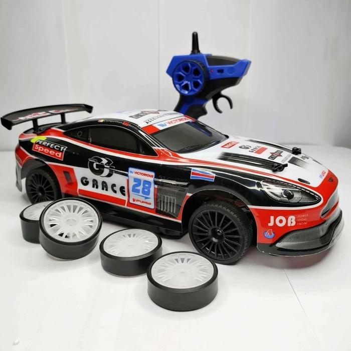 Mobil Remot RC Sanzuan 4WD Rc Drift Onroad 4x4 Skala 1.14 San Zuan Mitsubishi Nissan Sanzuan Asli