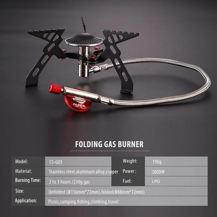 kompor Ultralight Alocs CS-G05 original not Bulin Trangia BRS Soto