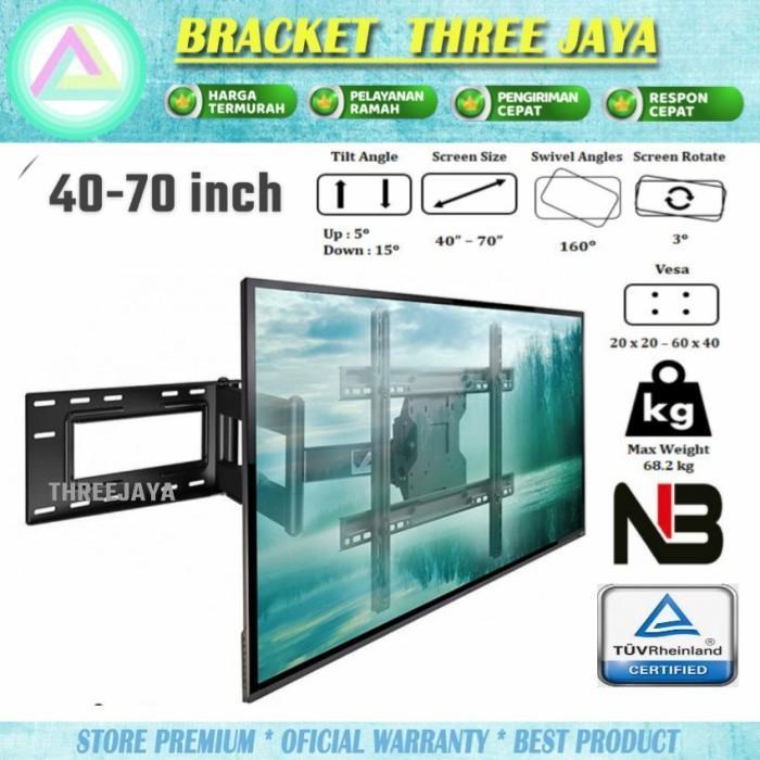 NB SP2 Bracket TV Swivel North Bayou 40 Inch - 70 Inch
