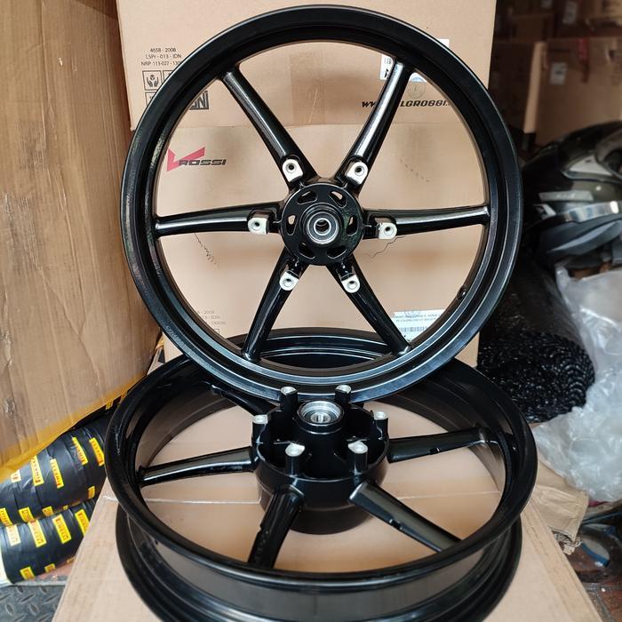 velg vrossi Ninja 150 RR hitam velg Ninja RR tapak lebar
