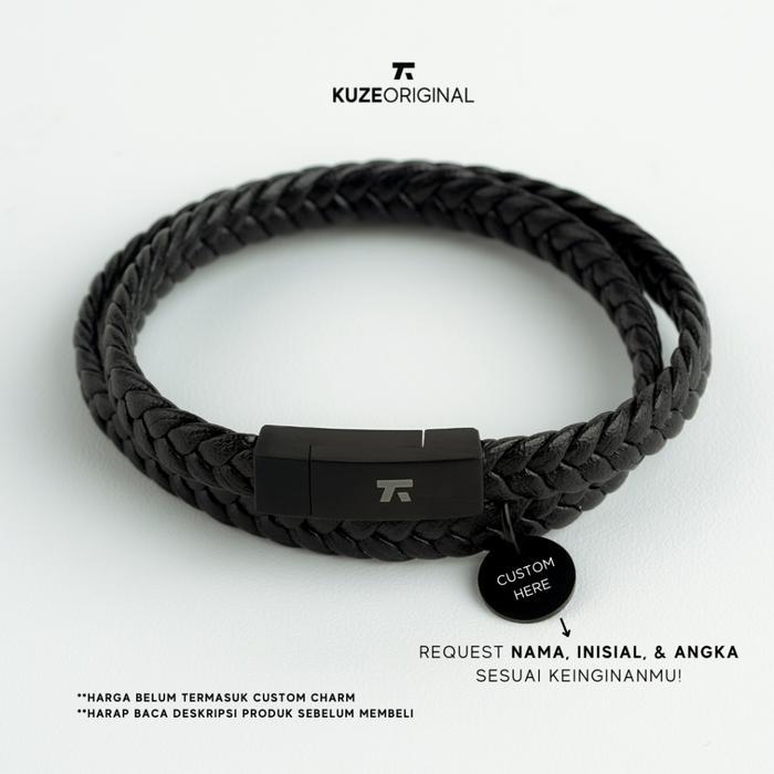 Kuze Original Gelang Kulit Oxford Twist