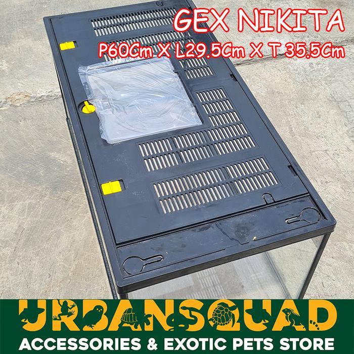 GEX NIKITA P60Cm X L29.5Cm X T 35.5Cm EXOTERRA REPTIZOO AQUARIUM KURA
