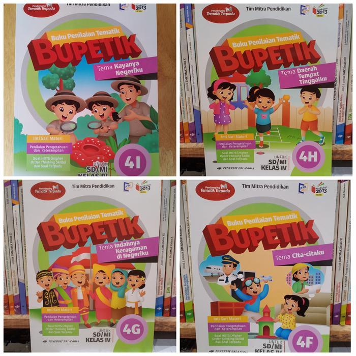 Bupetik SD/MI kelas 4 semester 2 K13 revisi bestseller