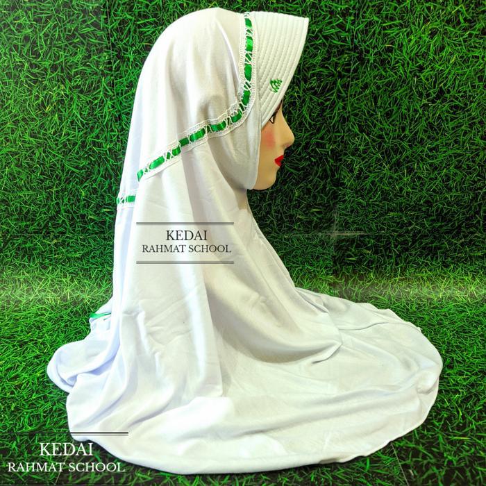New- Kerudung Jilbab Seragam Sekolah Anak SD MI Madrasah Ibtidaiyah