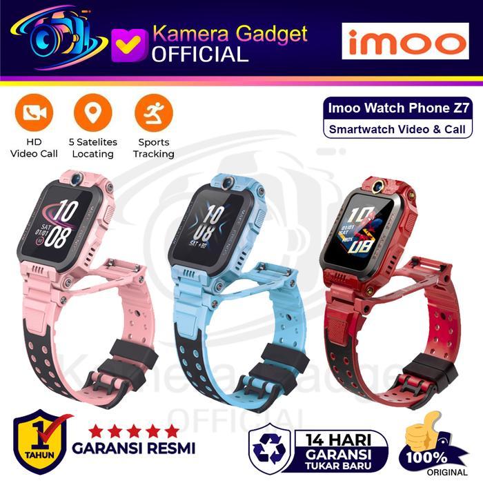 Promo Imoo Watch Phone Z7 Smartwatch Video & Call Sport Flagship Original Resmi Original