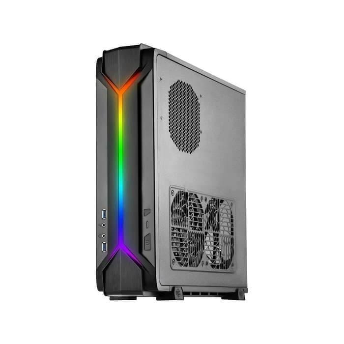 SILVERSTONE RVZ03 ARGB - SLIM MINI ITX CASE WITH ARGB LIGHTING