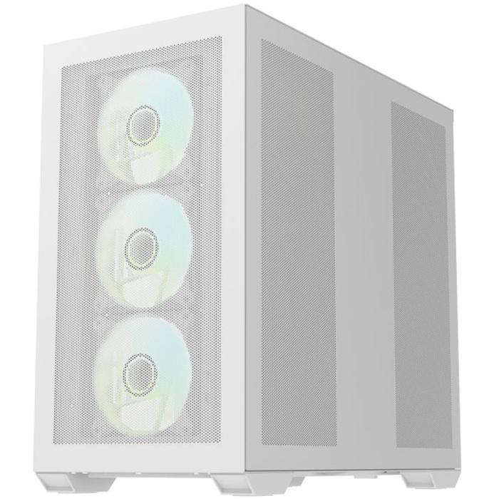 DARKFLASH DLX4000 MESH WHITE MID TOWER PC CASE CASING GAMING CHASSIS
