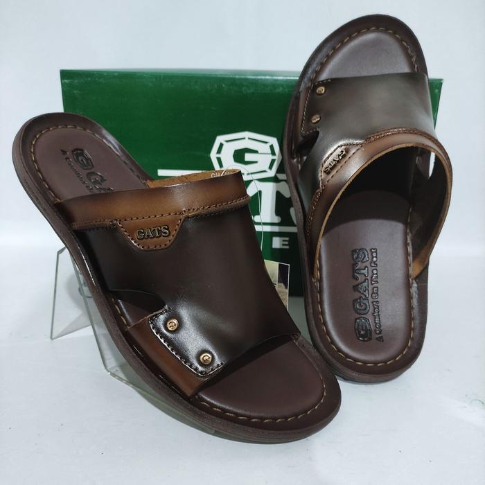 TERMURAH Sandal Pria Kulit asli Gats GH-003 Sendal Casual Original Shoes