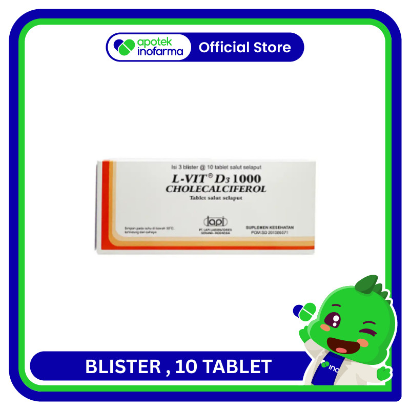 L-VIT D3 1000 Lapi TABLET 1 BLISTER (10)