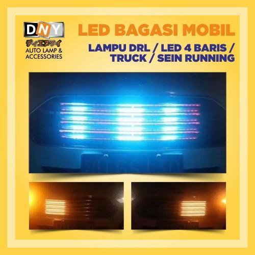 Lampu Drl / Led 4 Baris / Led Bagasi Mobil / Truck / Sein Running