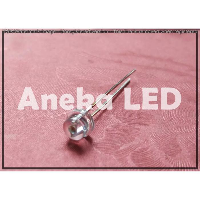 News LED 5 mm Pendek (Strawhat) P-merah