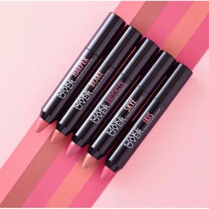 Make Over Color Stick Matte Crayon Lipstik Original