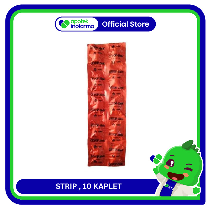 HEALTH+CARE CETOP-ZINK Erlimpex KAPLET 1 STRIP (10)
