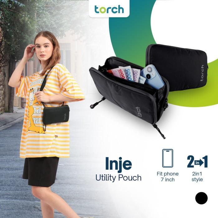 SALE Tas Dompet HP Torch Inje Sling Bag Utility Pouch Clutch Outdoor Travel